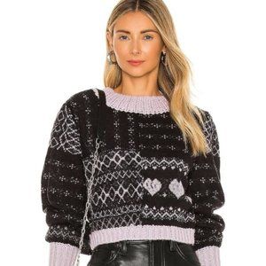 Free People Snow Globe Pullover Sweater NWOT